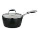 Tramontina Gourmet Ceramica Deluxe Saucepan w/ Lid Aluminum in Gray | 6.13 H x 8.25 W in | Wayfair 80110/025DS