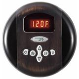 Steam Spa SteamSpa Programmable Control Panel w/ Presets in Brown | 4.5 H x 1 W x 4.5 D in | Wayfair G-SC-200-OB