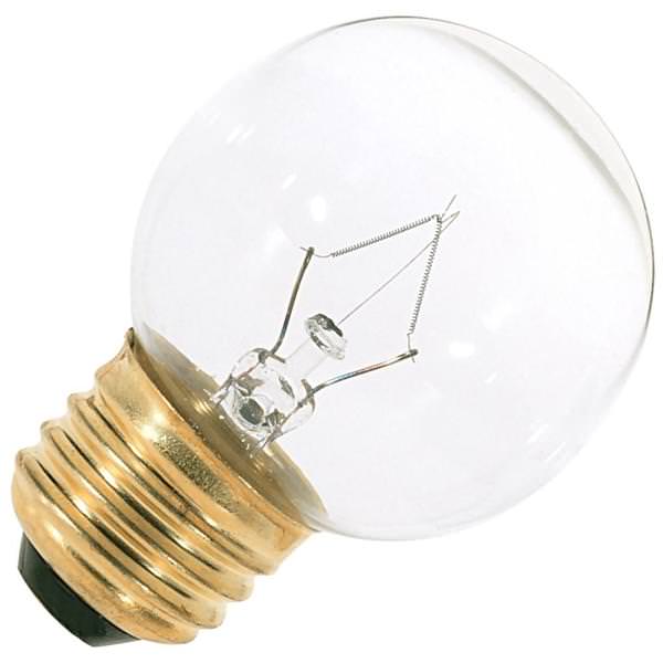 Satco 04538 - 25G16 1/2 S4538 G16 5 Decor Globe Light Bulb