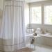 Amelie Embroidered Shower Curtain - Sandalwood, 72" - Ballard Designs Sandalwood 72" - Ballard Designs