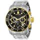 Invicta Men's Analog Quartz Watch with Stainless Steel Strap 80039