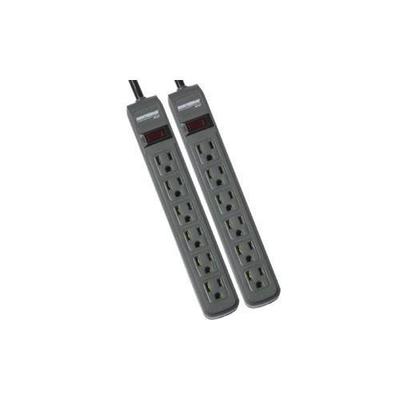 Para Systems Minuteman 6-Outlet Surge Suppressor, Twin Pack