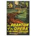 Buyenlarge The Phantom of the Opera Vintage Advertisement on Wrapped Canvas in Green/Red/Yellow | 24 H x 16 W x 1.5 D in | Wayfair 62613-LC1624