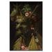 Buyenlarge 'The Four Seasons' by Giuseppe Arcimboldo Painting Print on Wrapped Canvas in Brown/Green | 30 H x 20 W x 1.5 D in | Wayfair