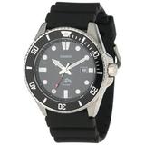 Casio Stainless Steel Black Resin Dive Watch - MDV106-1A - Men screenshot. Watches directory of Jewelry.