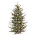 Vickerman 06353 - 2' x 24" Artificial Mixed Country Pine Wall with Pine Cones and Grapevines Christmas Tree (A801890)