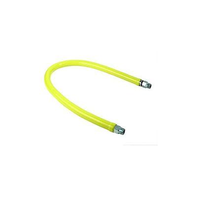 T&S Brass HG-2D-24S Safe-T-Link Gas Hose SwiveLink 3/4 NPT x 24 L