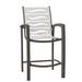 Tropitone South Beach EZ Span™ 28" Patio Bar Stool in Gray/Brown | 43.5 H x 24 W x 25.5 D in | Wayfair 230526WV_GPH_PMT