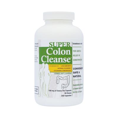 Health Plus - Super Colon Cleanse - 240 Capsules