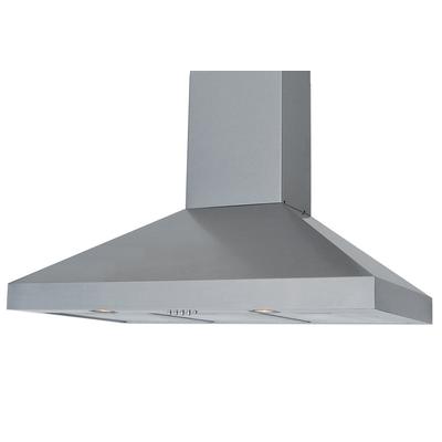 Windster 48" W Chimney Style Wall Mount Range Hood With 640 CFM (RA7748SS) - Stainless Steel