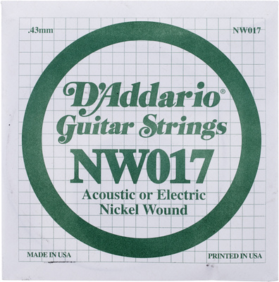 Daddario NW017 Single String