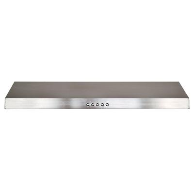 Cavaliere-Euro 30" W Under Cabinet Range Hood With 3 Speed Controls (UC200-1830S) - Stainless Steel