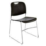 Hi Tech Ultra Compact Stacker - Color - Black screenshot. Chairs directory of Office Furniture.