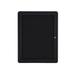 Ghent Ovation Wall Mounted Bulletin Board Metal/Fabric in Black | 33.75 H x 24.13 W in | Wayfair OVK1-F95