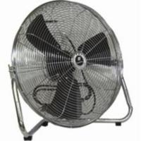 TPI Corporation 120V 20" Diameter Floor-Mount 3-Speed Workstation Fan (CF-20) - Aluminum