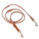 Lot Collier T. 55 + Laisse L Heim Buffalo cognac pour chien - Collier / Laisse pour chien