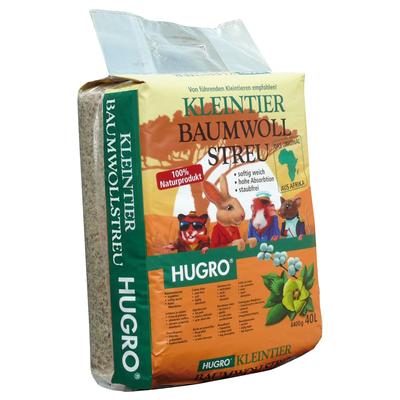 40l Hugro Baumwolleinstreu Kleintierstreu