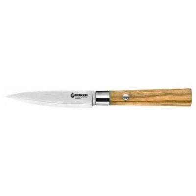 Boker Damascus Olive Wood Paring Knife
