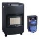 Yorkshire Homeware 4.2kW Portable Gas Cabinet Heater Calor Butane Fire With Regulator & Hose