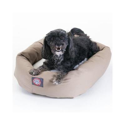 Majestic Pet Bagel-style Khaki 24-inch Dog Bed