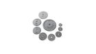 CAP Barbell 1" Cast Iron Weight Plates, Gray