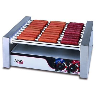 APW Wyott XPERT Series 18" W HotRod Hot Dog Roller Grill (HR-20) - Stainless Steel