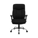 Flash Furniture Hercules Series Big and Tall Fabric or Leather Office Chair with Arms screenshot. Chairs directory of Office Furniture.