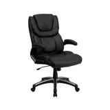 Flash Furniture High Back Leather Executive Office Chair, Black screenshot. Chairs directory of Office Furniture.