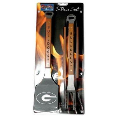 Georgia Bulldogs 3-Piece Grill Accessories Set