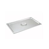 Winco 1/1-Size Solid Steam Table Pan Cover, Stainless screenshot. Cooking & Baking directory of Home & Garden.