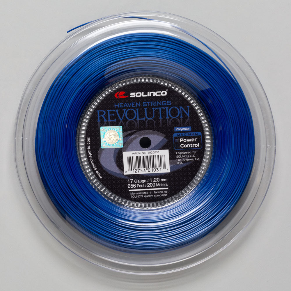 Solinco Revolution 17 1.20 656' Reel Tennis String Reels - Solinco