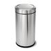 simplehuman 55 Liter Commercial Swing Top Trash Can, ADA-Compliant, Brushed Stainless Steel in Black/Gray | 29.2 H x 14.8 W x 14.8 D in | Wayfair