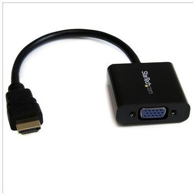 StarTech HDMI to VGA Adapter Converter for Desktop PC/Laptop/Ultrabook