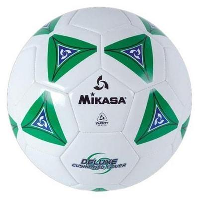 Mikasa Soft Soccer Ball, Size 3, Green/White