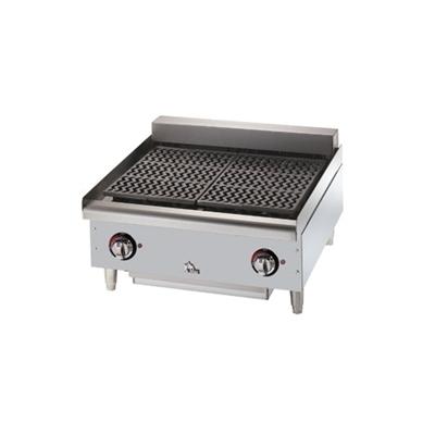 Star-Max 9000W 36" W Electric Charbroiler With Removable Cast Iron Grids (5136CF) - Stainless Steel