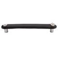 Vicenza Designs Archimedes 5" Center to Center Bar Pull Metal in Gray | 0.75 W in | Wayfair K1158-5-VP-BL