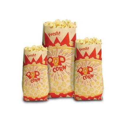 Paragon 1 Oz. Paper Popcorn Bags (1029)