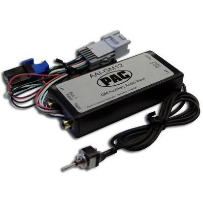 PAC AAI-GM12 Auxiliary Audio Inputs and Interfaces for 2003 GM Class II