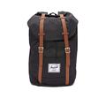 Herschel Retreat Classics Rucksack Unisex, Schwarz/Tan, Einheitsgröße 10066-00001-OS