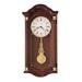 Howard Miller® Lambourn I Wall Clock Wood/Glass in Brown/Red | 28 H x 14.25 W x 5.75 D in | Wayfair 620220