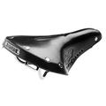 Brooks B17 (Honey - Men's) / B17 S (Black - Women's) Imperial Bike Saddle, unisex_adult, B211DILA07202, Black