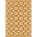 White 47 x 0.24 in Indoor Area Rug - Dynamic Rugs Trend Geometric Orange/Area Rug Viscose, Polypropylene | 47 W x 0.24 D in | Wayfair TD46890502161