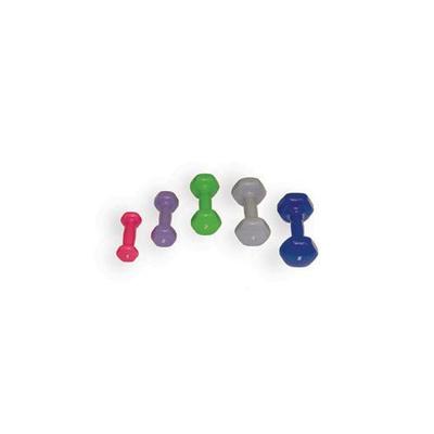 Cando Vinyl Coated Dumbbell 10-055 Size / Color: 3 lbs / Green
