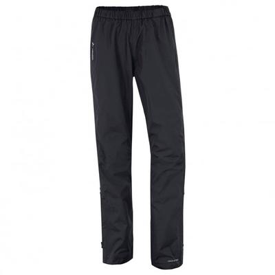 Vaude - Women's Fluid Full-Zip Pants - Regenhose Gr 42 schwarz