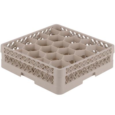 Vollrath TR11G Traex® Rack Max Full-Size Beige 20-Compartment 4 13/16" Glass Rack