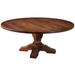 MacKenzie-Dow Toscana Manor Sheffield Dining Table Wood in Red/Brown | 30.25 H x 60 W x 60 D in | Wayfair 4-1214TSW