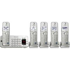 Panasonic Link2Cell DECT 6.0 Expandable Cordless Phone System with Digital Answering System