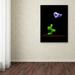 Trademark Fine Art "Balloon Puppy & Hummingbird" by Roderick Stevens Graphic Art on Wrapped Canvas Canvas | 24 H x 18 W x 2 D in | Wayfair