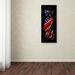 Trademark Fine Art "American Dress" Wrapped Canvas Print on Canvas Canvas | 24 H x 10 W x 2 D in | Wayfair RS873-C1024GG