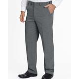 Blair John Blair Signature Adjust-A-Band Relaxed-Fit Gabardine Dress Pants - Grey - 34